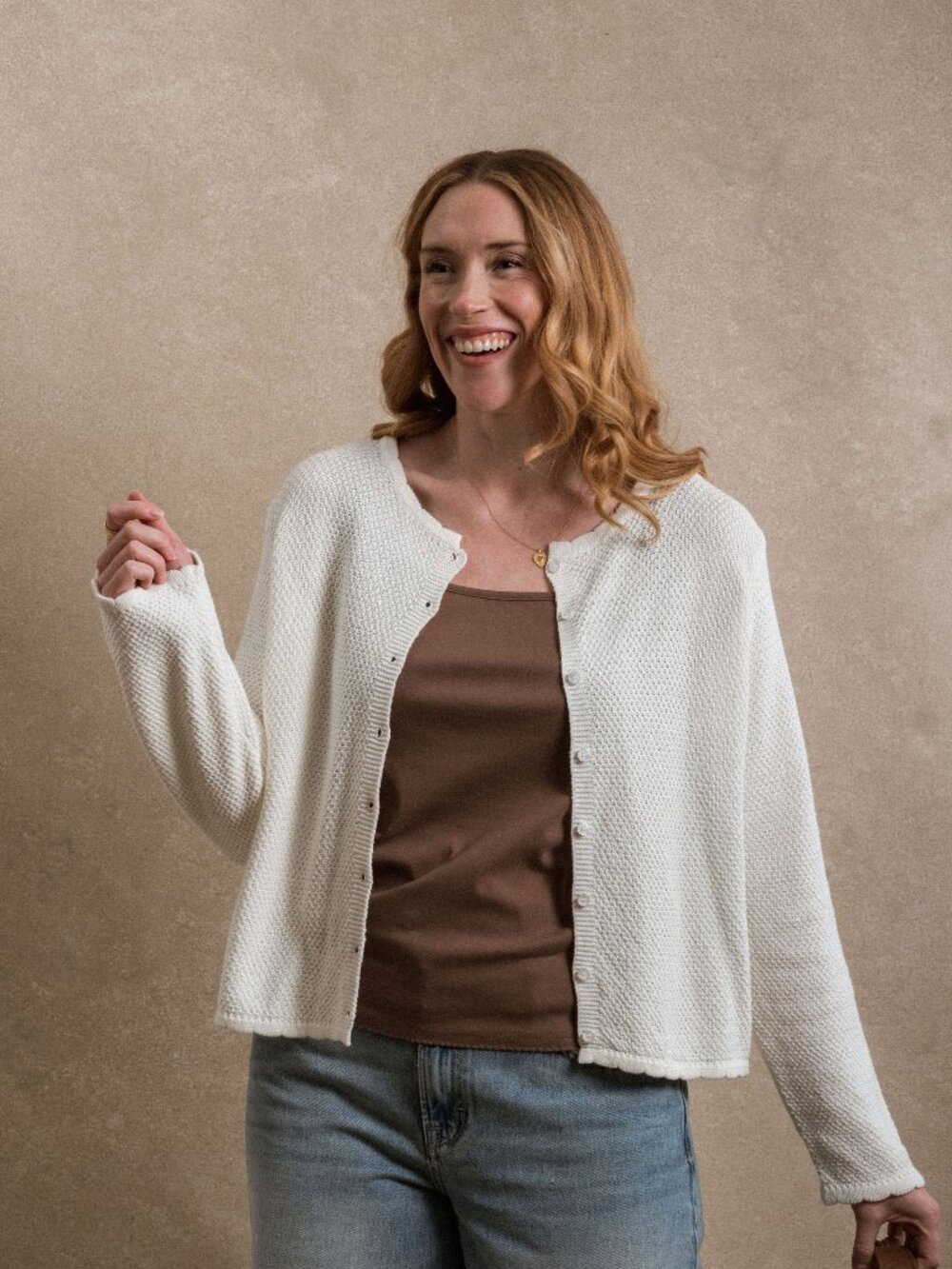 Neuflora Karrigan Cardigan - Cream